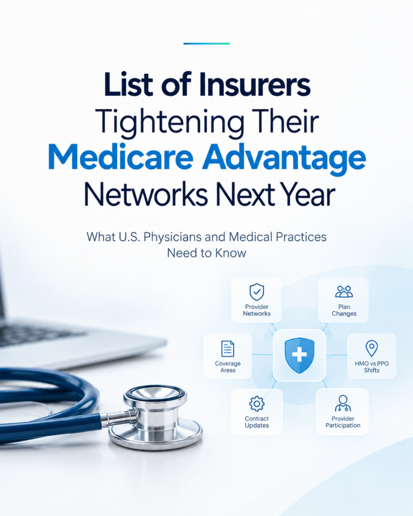 Insurers Tightening Medicare Advantage Networks